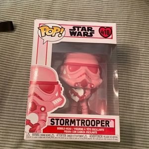 funko pop 418 star wars stormtrooper bobble-head valentines
